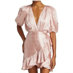 Ronny Kobo Collection Pink Mini Dress